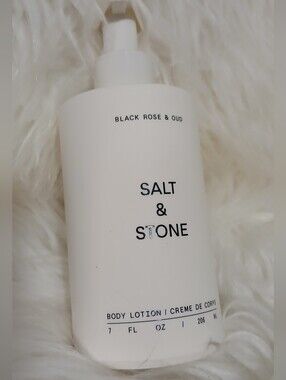 Black Rose & Oud Body Lotion — White